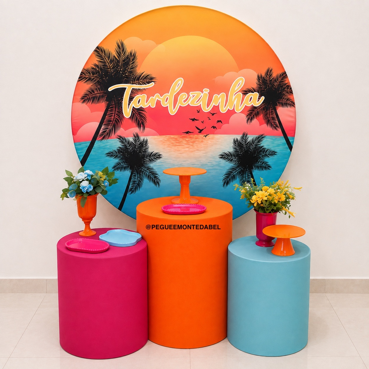 Tema Tardezinha Kit 1 - PEGUEEMONTEDABEL