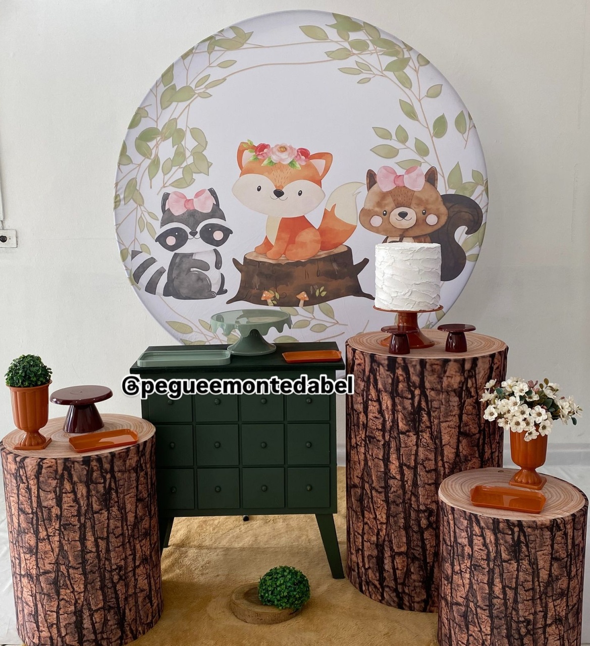 Tema Raposa Kit 3  - PEGUEEMONTEDABEL