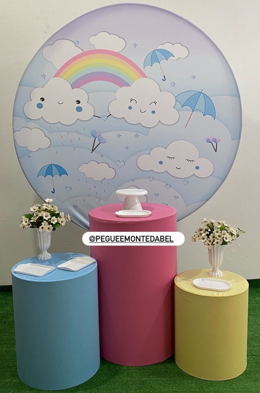 Chá Revelação Chuva de Benção  - PEGUEEMONTEDABEL