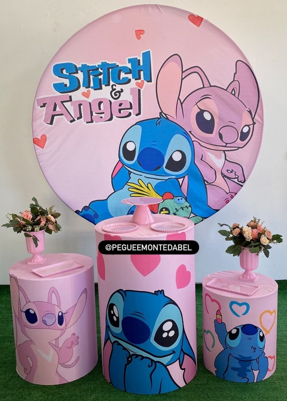 Tema Stitch E Angel Kit 1  - PEGUEEMONTEDABEL