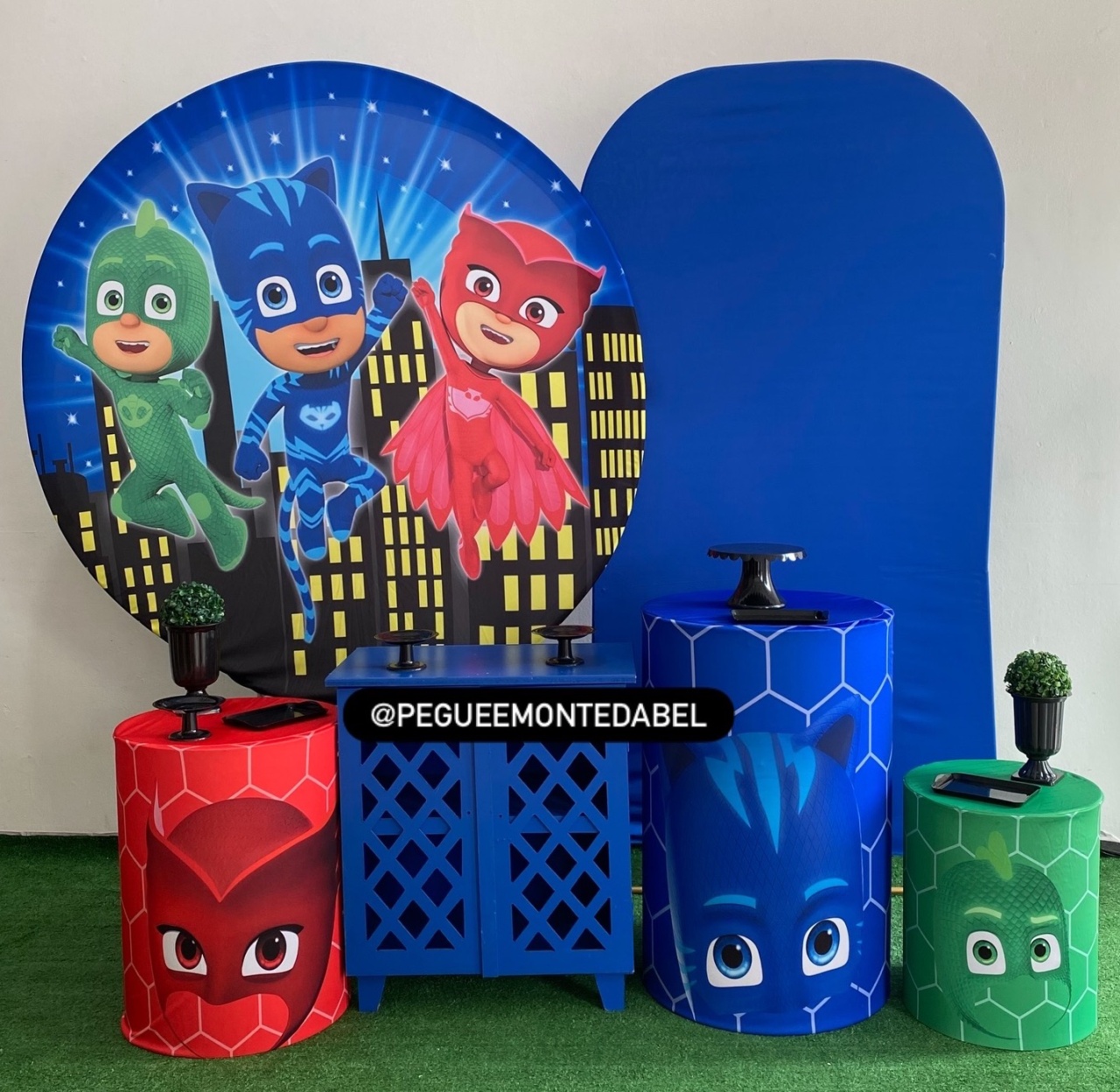 Tema Pjmasks  Kit 4 - PEGUEEMONTEDABEL