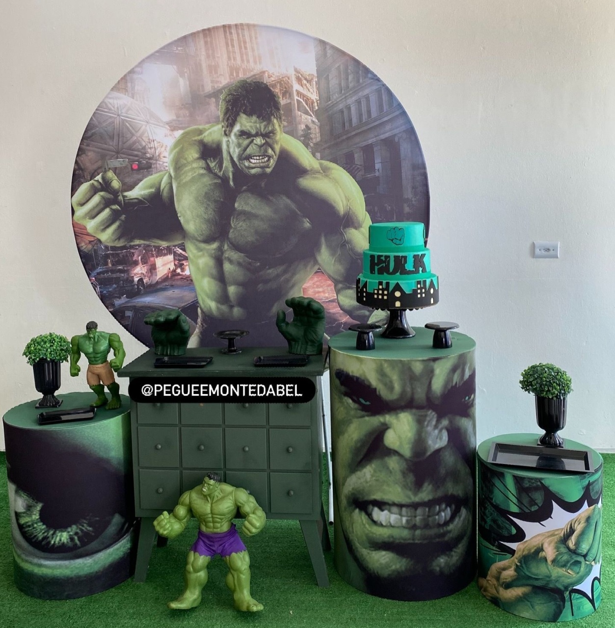 Tema Hulk Kit 3  - PEGUEEMONTEDABEL