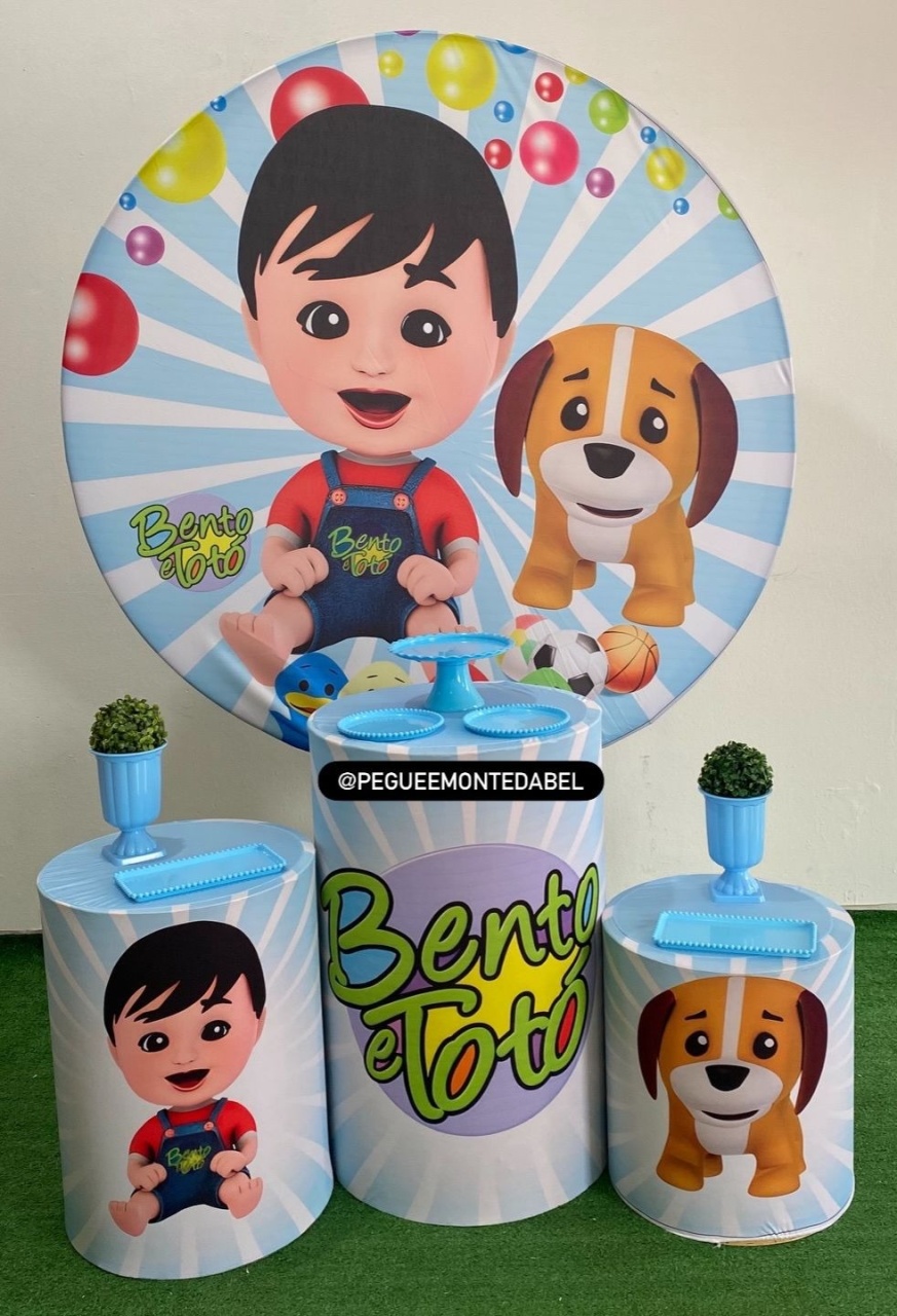 Tema Bento E Totó Kit 1 - PEGUEEMONTEDABEL