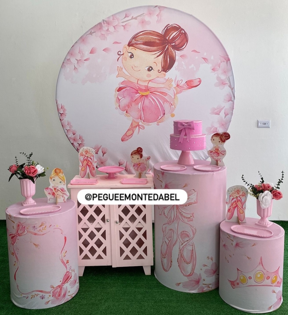 Tema Bailarina Kit 3  - PEGUEEMONTEDABEL