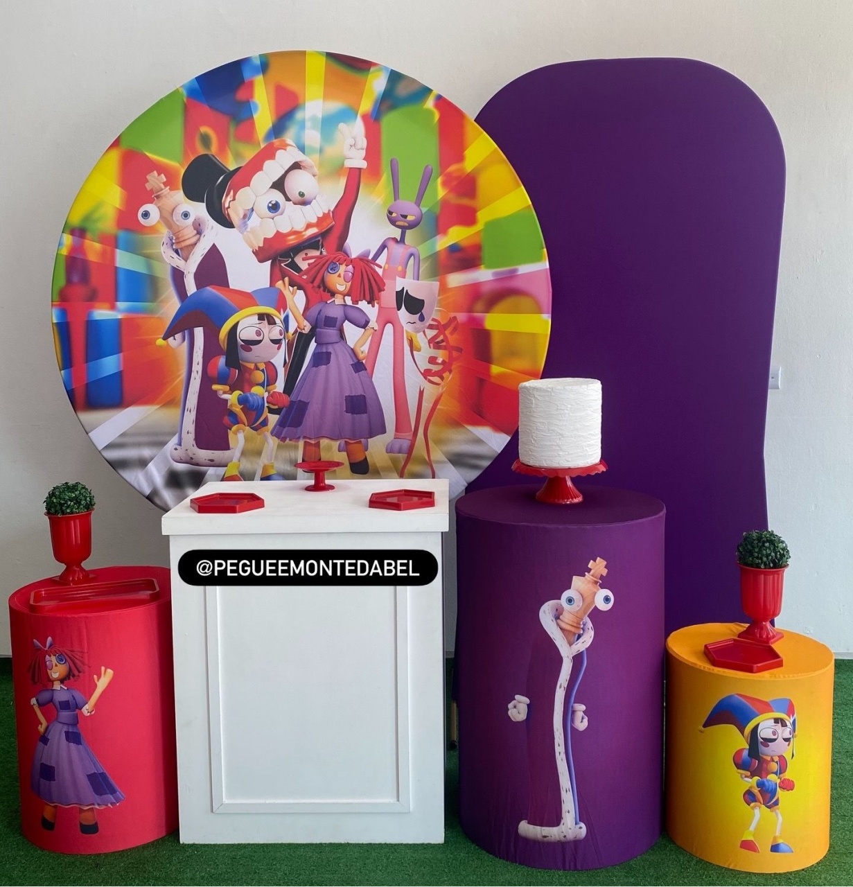 Tema Digital Circus Kit 4  - PEGUEEMONTEDABEL