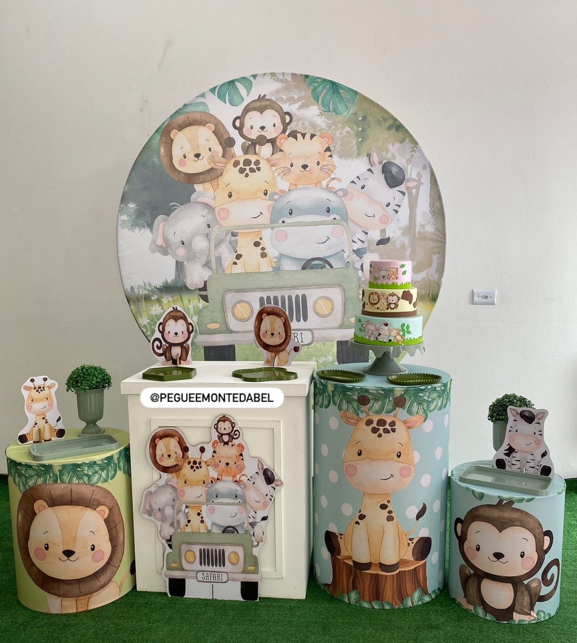 Tema Safari Kit 3  - PEGUEEMONTEDABEL