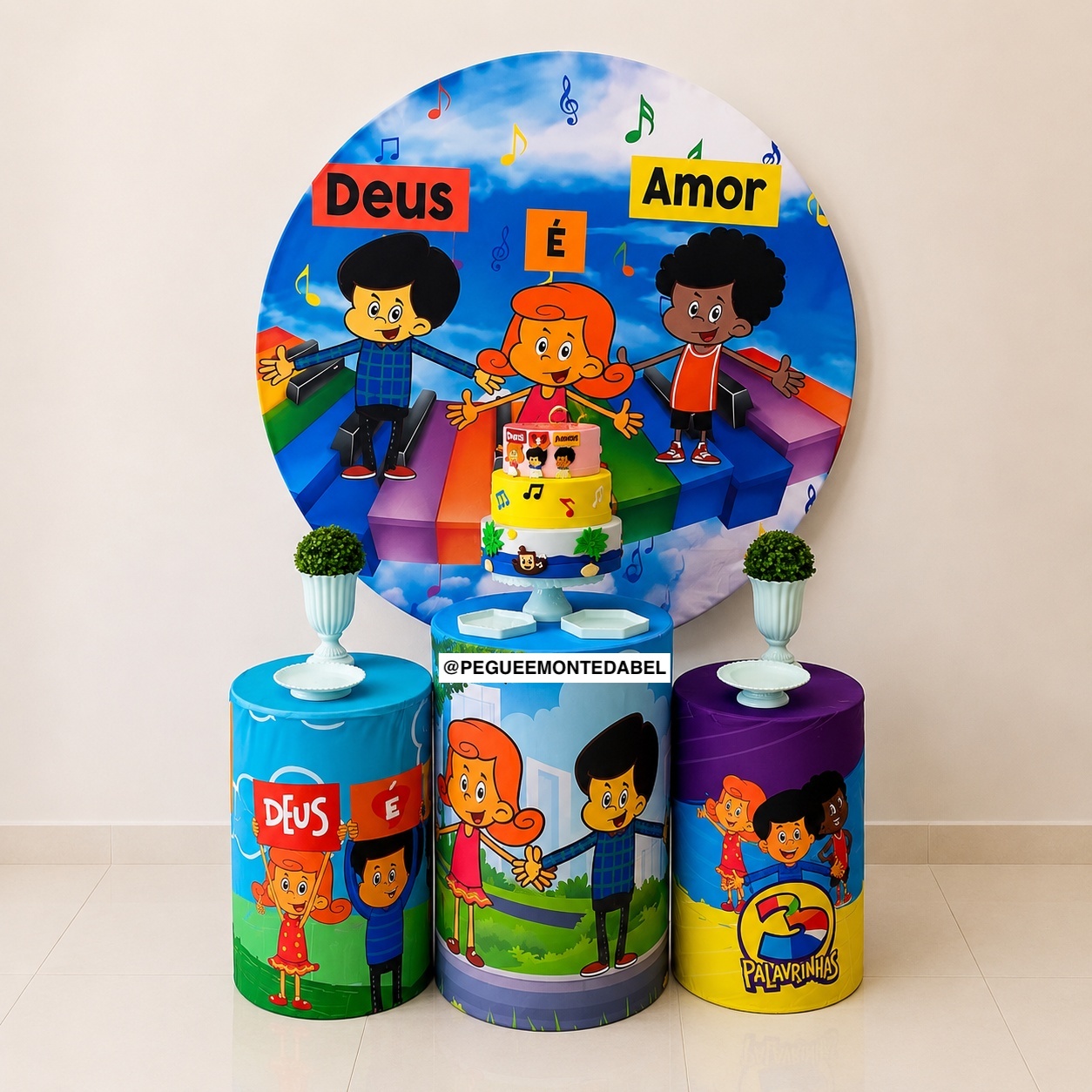 3 Palavrinhas Kit 2 - PEGUEEMONTEDABEL