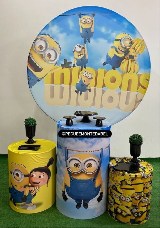 Tema Minions Kit 1  - PEGUEEMONTEDABEL