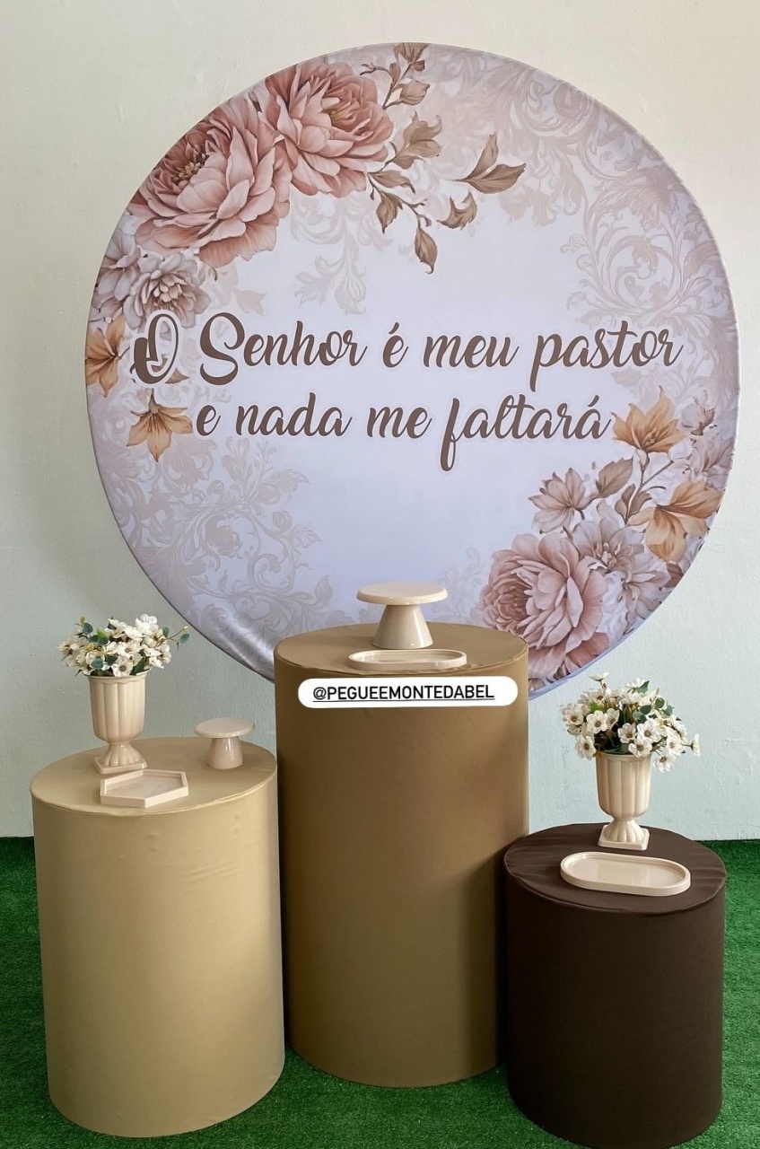 O Senhor É O Meu Pastor E Nada Me Faltará  Kit 1 - PEGUEEMONTEDABEL
