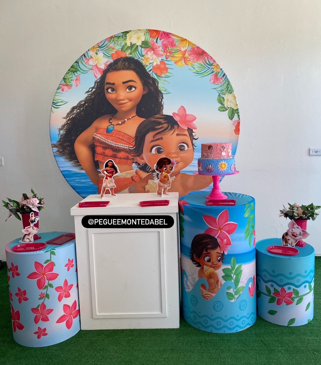Tema Moana Baby Kit 3  - PEGUEEMONTEDABEL