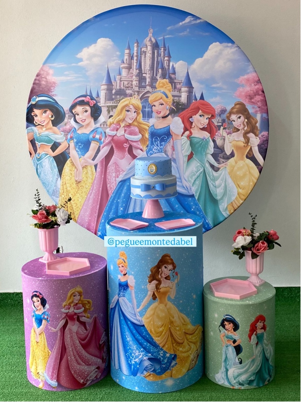 Tema Princesas Kit 2 - PEGUEEMONTEDABEL