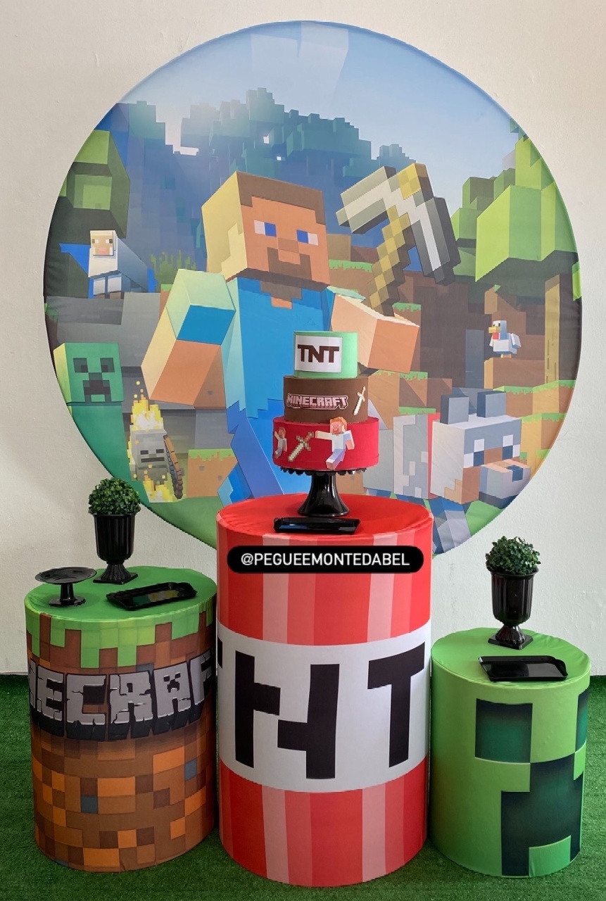 Tema Minecraft Kit 2 - PEGUEEMONTEDABEL