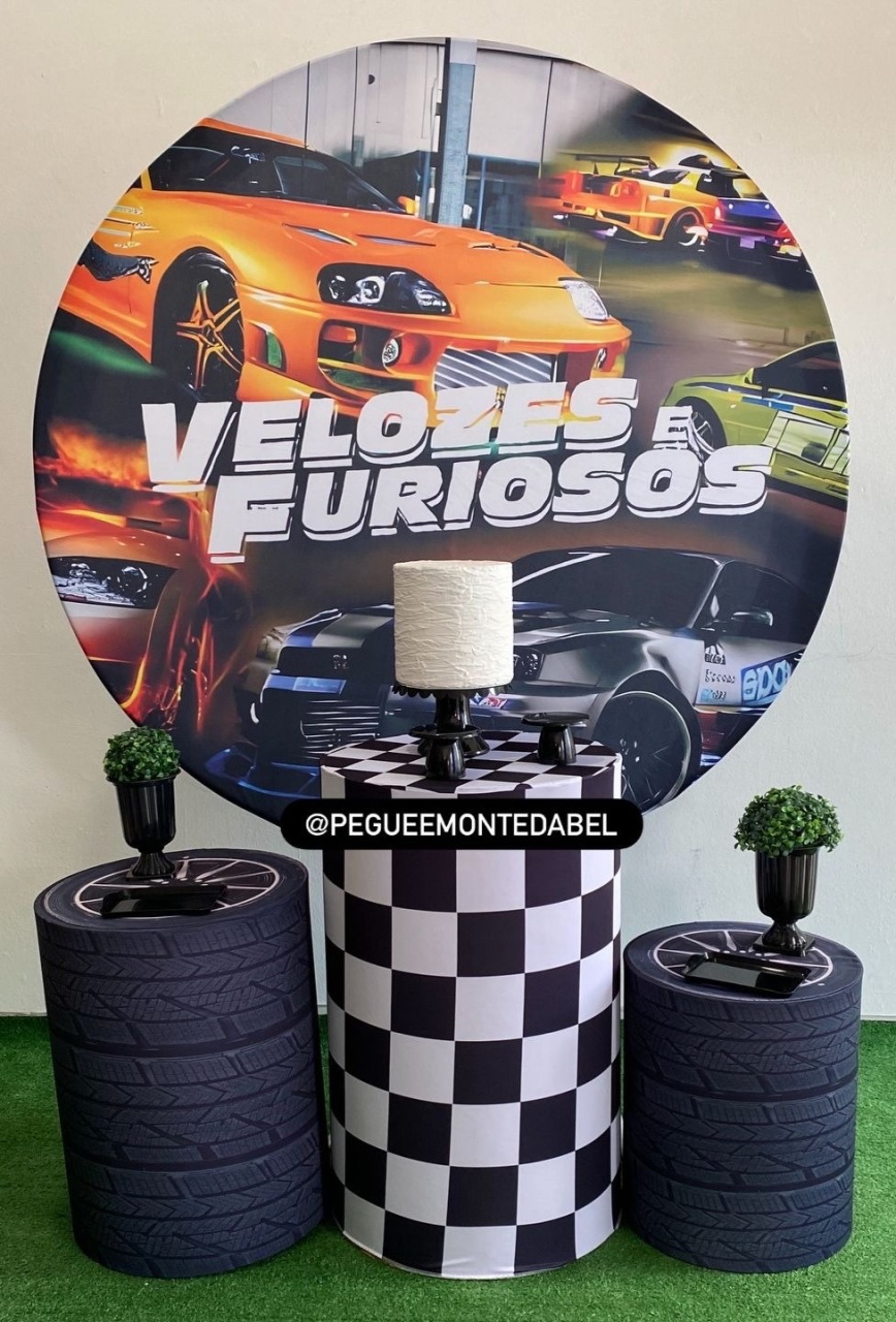 Tema Velozes E Furiosos  Kit 2 - PEGUEEMONTEDABEL