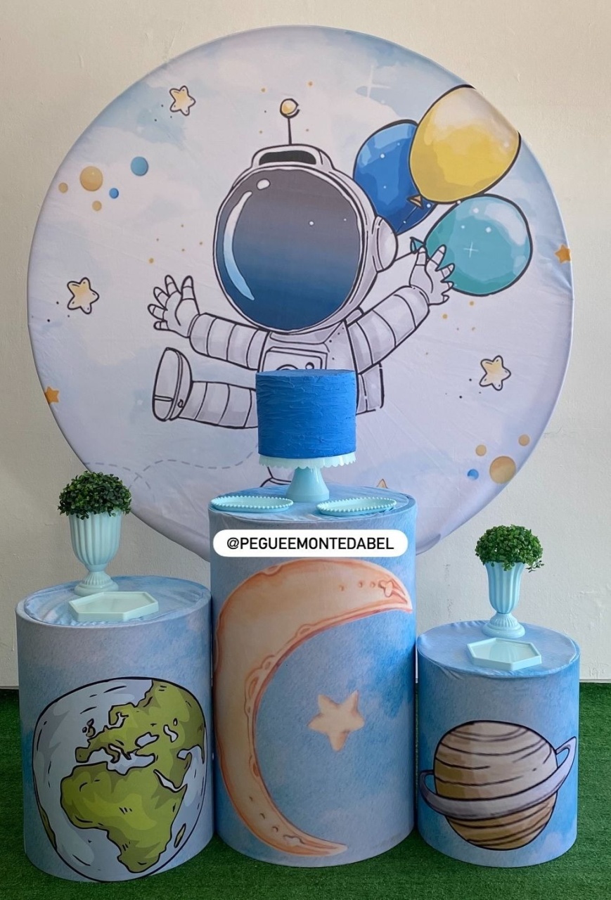 Tema Astronauta Kit 2  - PEGUEEMONTEDABEL