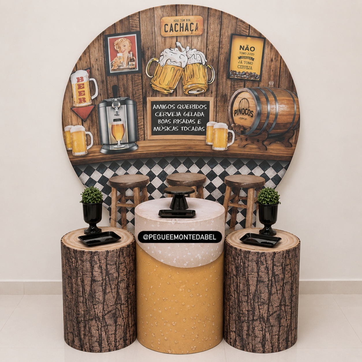 Adulto Boteco Kit1 - PEGUEEMONTEDABEL