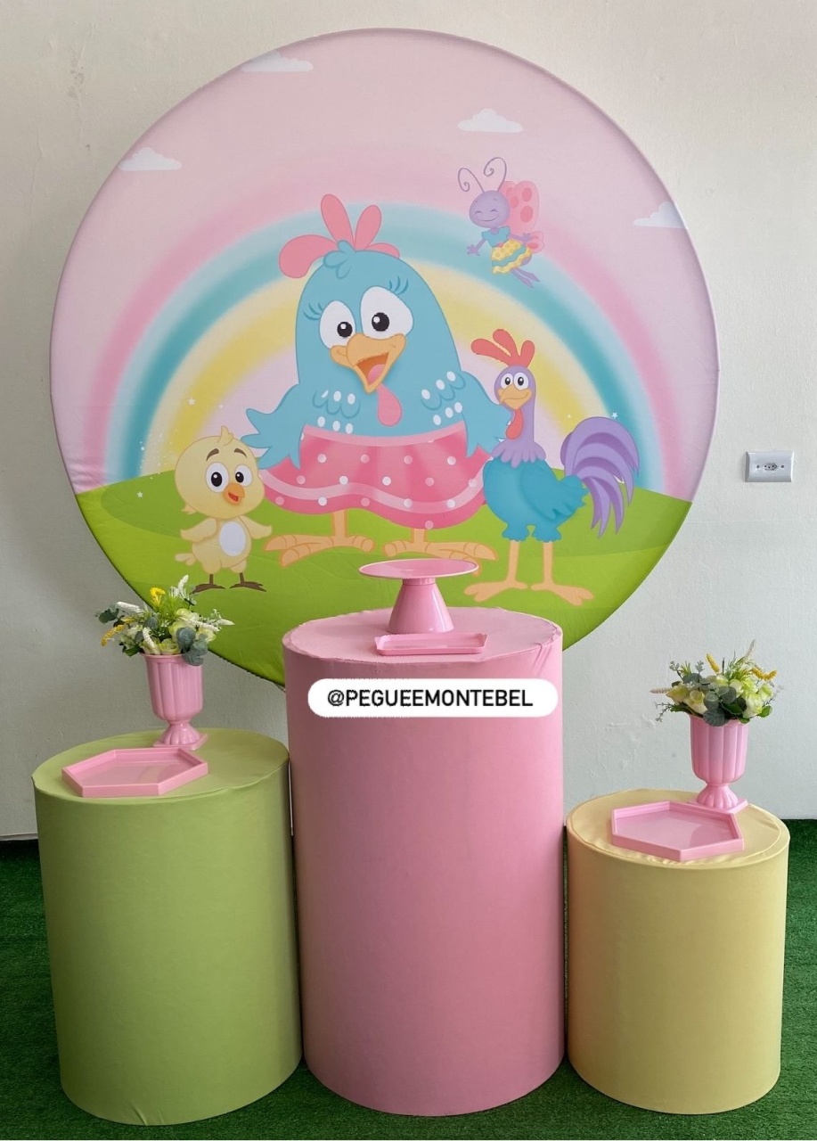 Tema Galinha Pintadinha Candy Kit 01  - PEGUEEMONTEDABEL