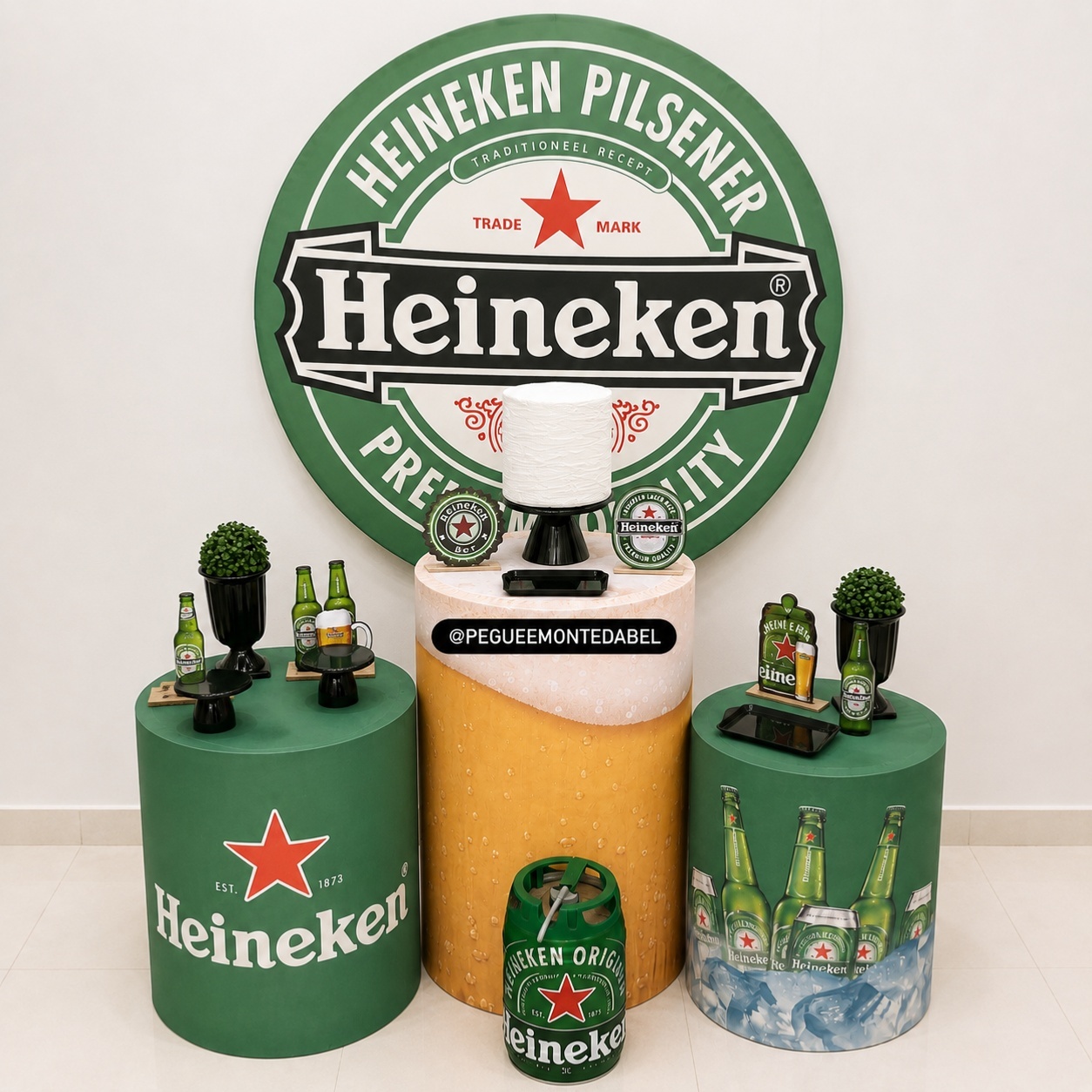 Adulto Heineken Kit 2 - PEGUEEMONTEDABEL