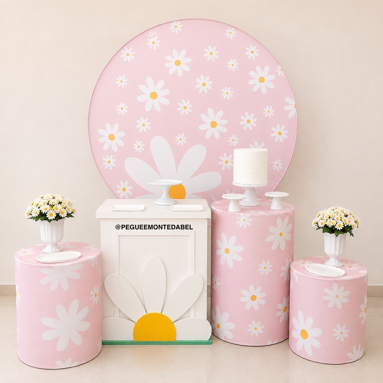 Tema Margarida Kit 3 - PEGUEEMONTEDABEL