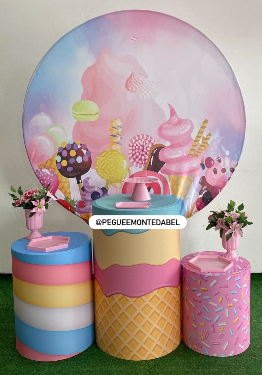Tema Doces Kit 1  - PEGUEEMONTEDABEL