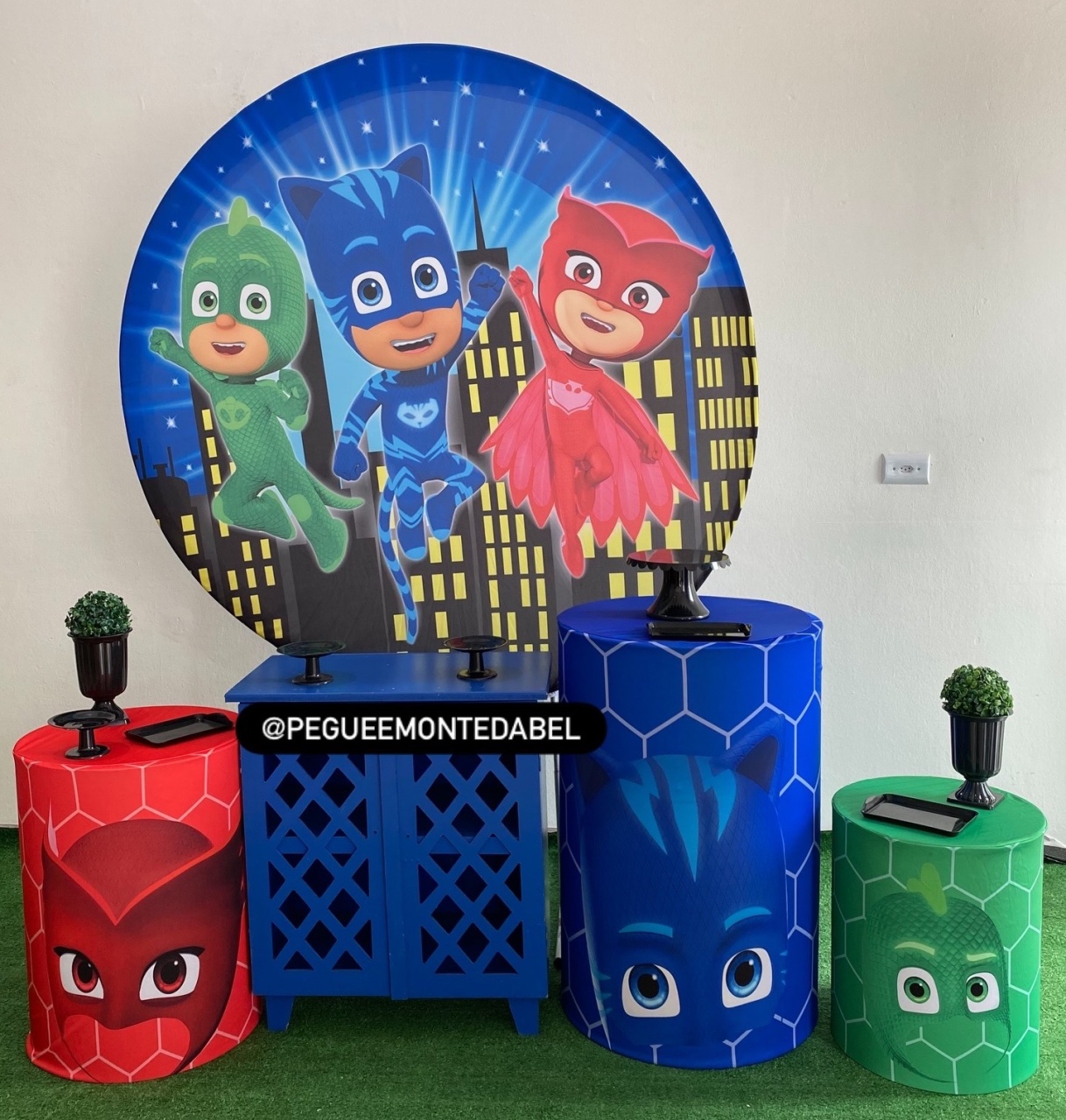 Tema Pjmasks  Kit 3 - PEGUEEMONTEDABEL