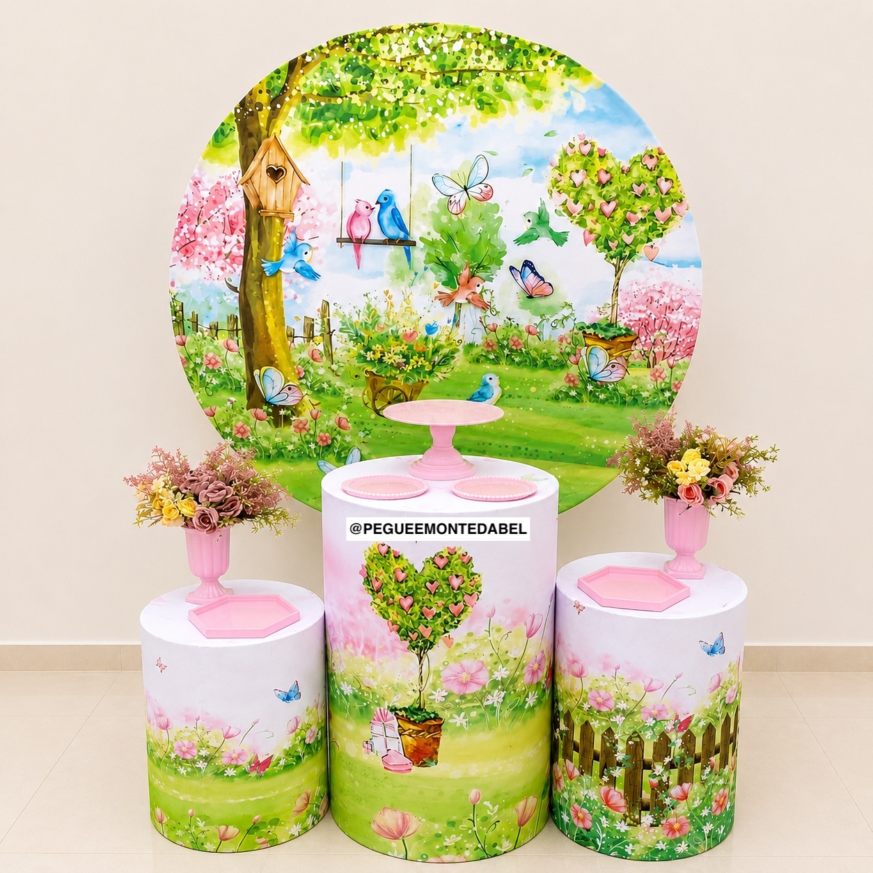 Jardim Encantado Kit 01 - PEGUEEMONTEDABEL
