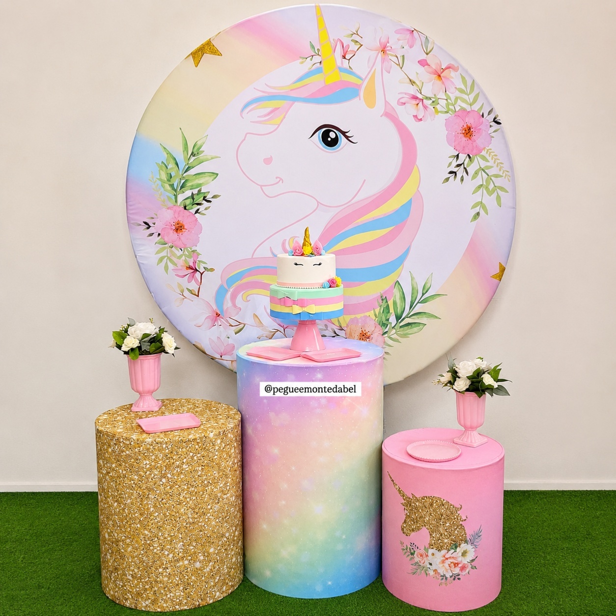 Tema Unicornio Kit 2 - PEGUEEMONTEDABEL