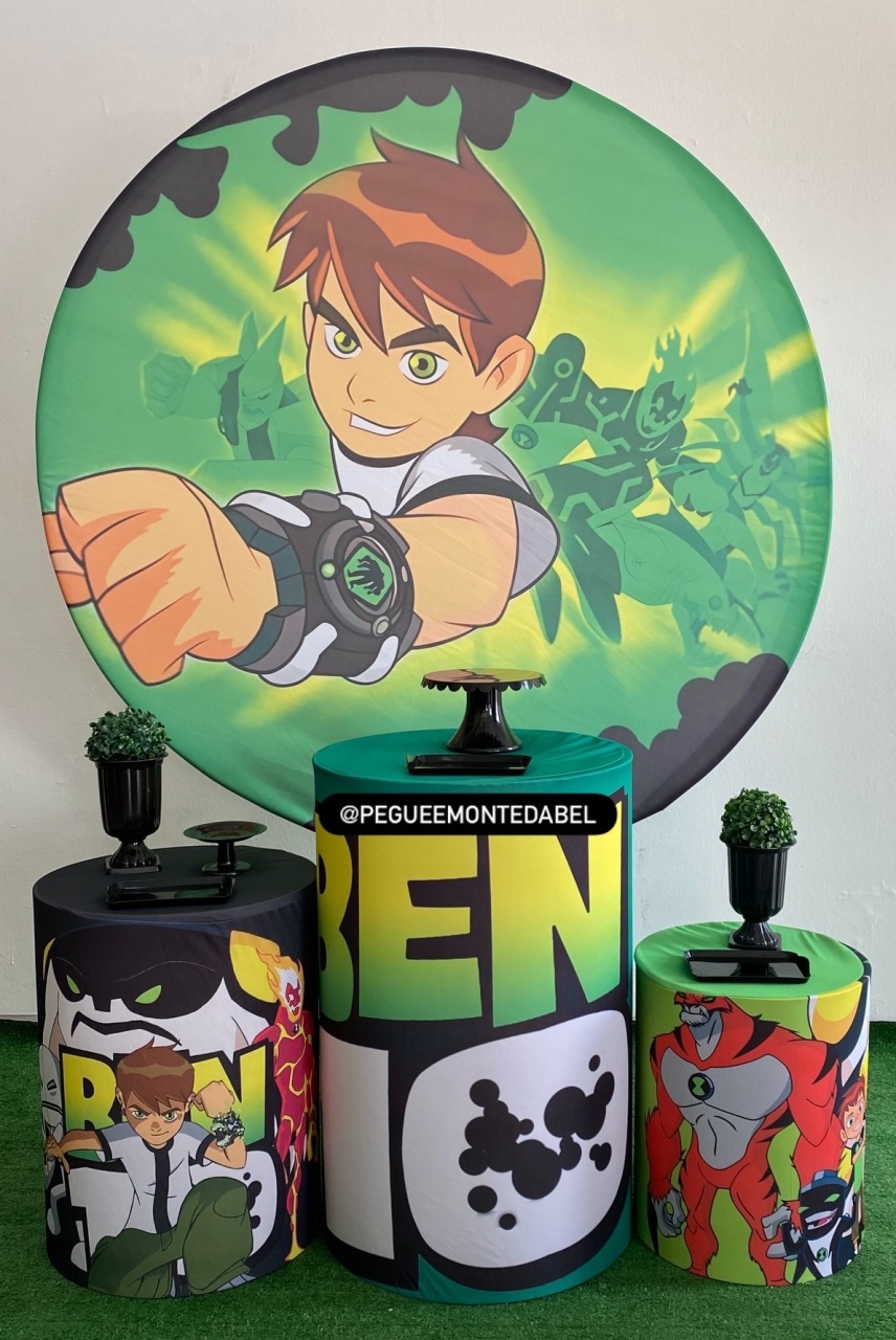 Tema Ben 10 Kit 1  - PEGUEEMONTEDABEL