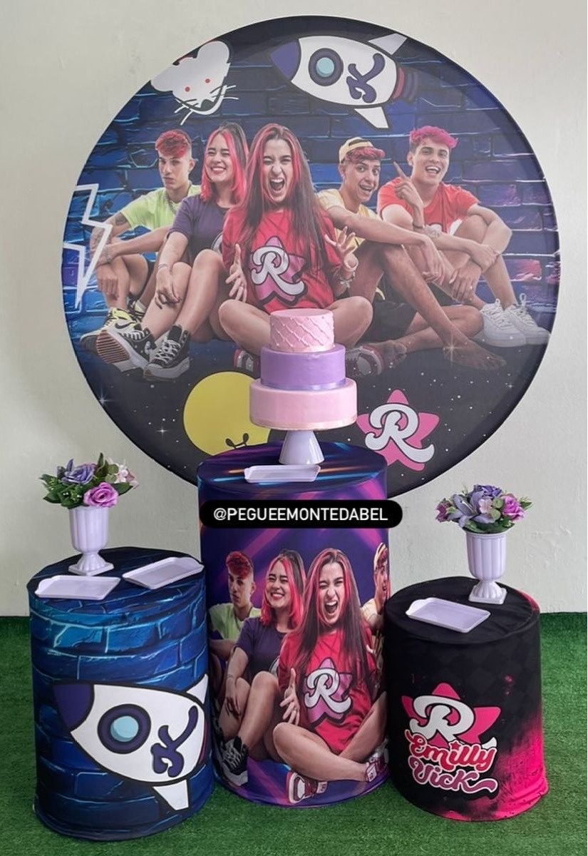Tema Emilly Vick Kit 2  - PEGUEEMONTEDABEL