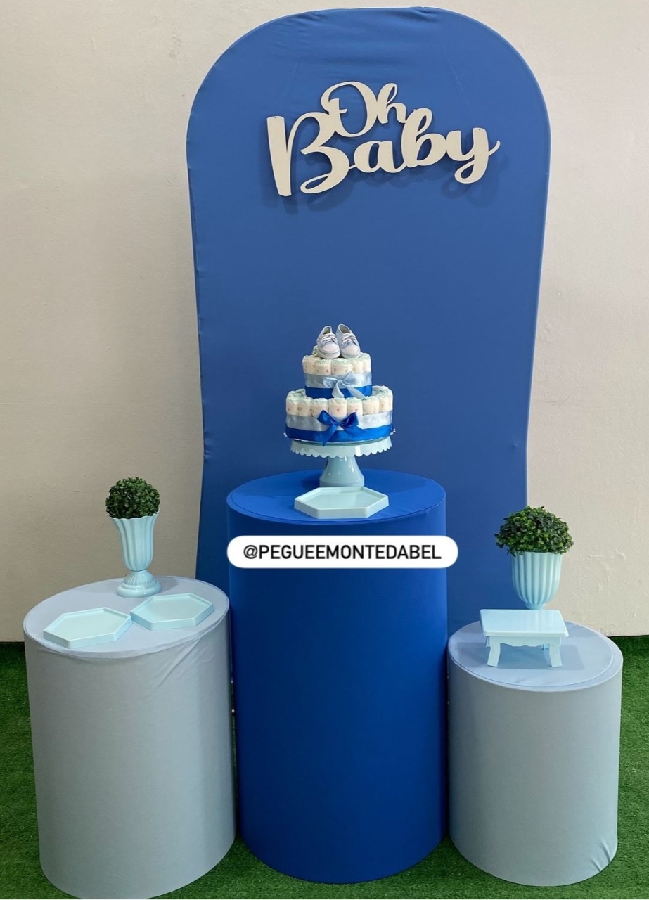 Chá de Bebê Azul  - PEGUEEMONTEDABEL