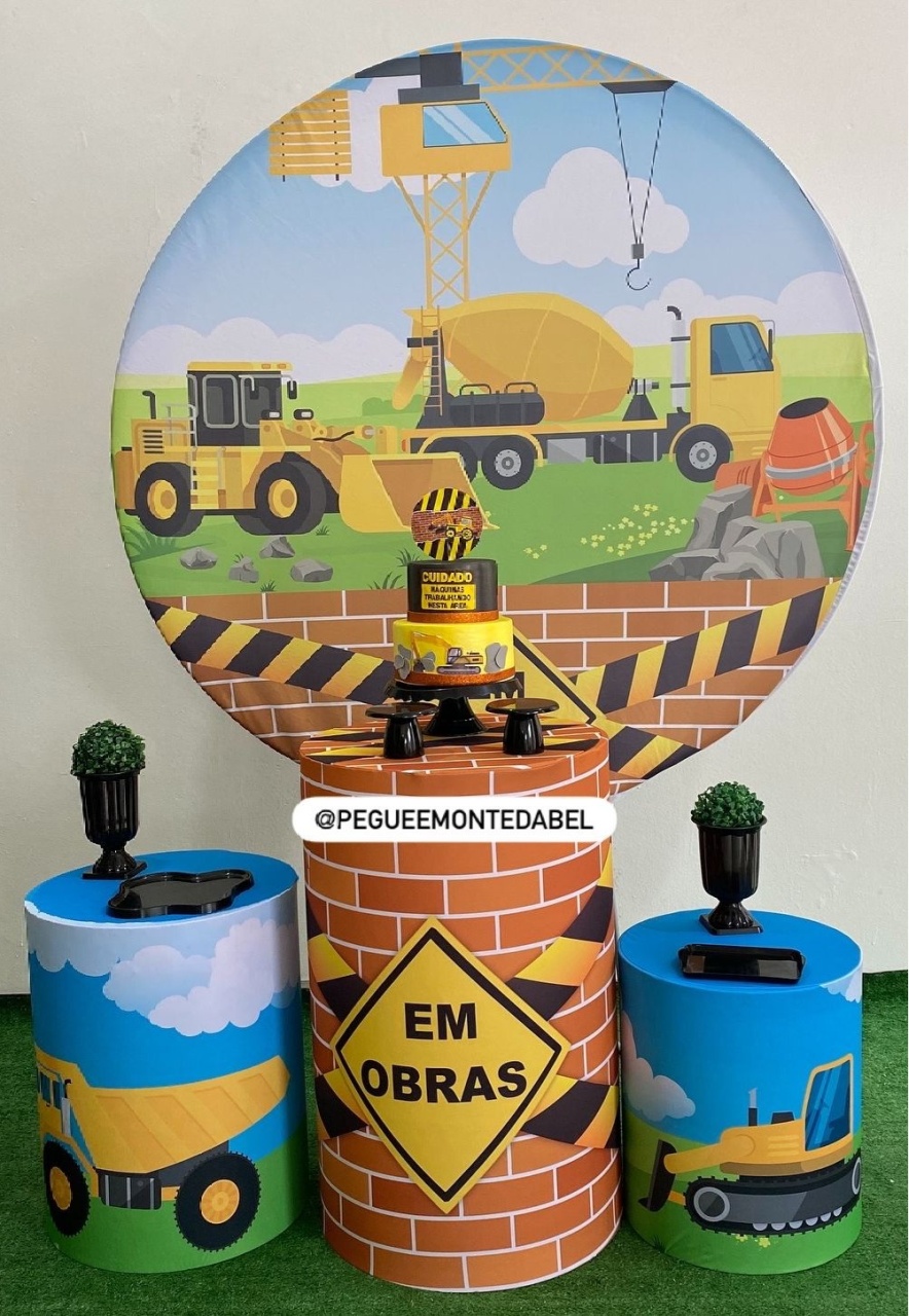 Tema Construção Kit 2  - PEGUEEMONTEDABEL