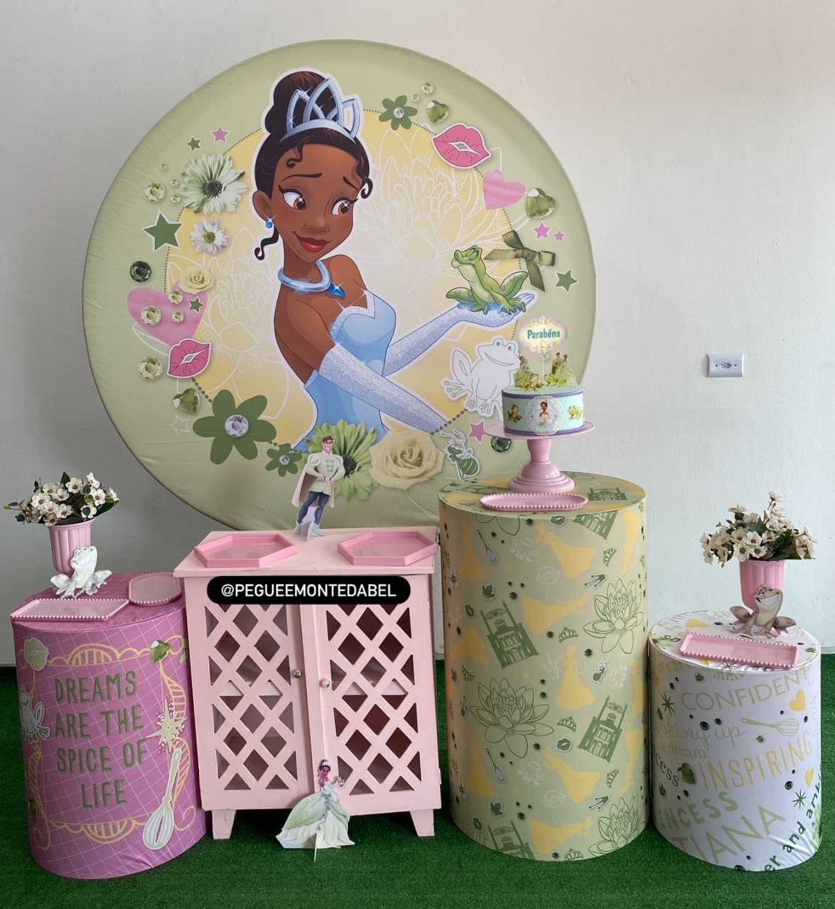 Tema A Princesa E O Sapo Kit 3 - PEGUEEMONTEDABEL