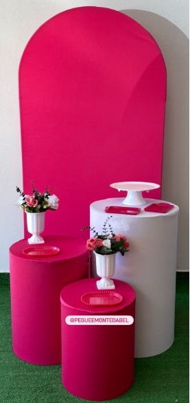 Adulto Pink E Branco  - PEGUEEMONTEDABEL