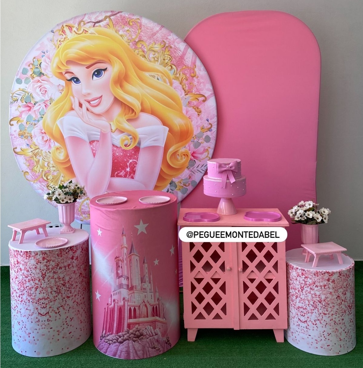 Princesa Aurora Kit 4  - PEGUEEMONTEDABEL