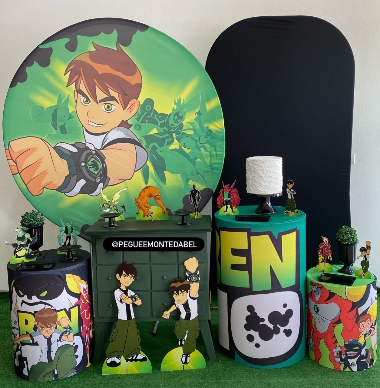Tema Ben 10 Kit 4  - PEGUEEMONTEDABEL