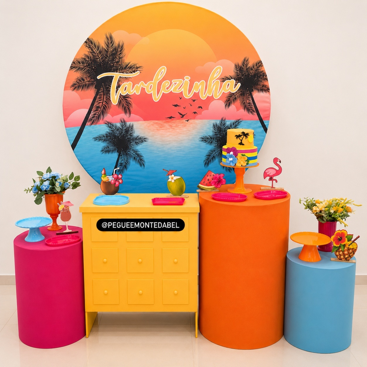 Tema Tardezinha Kit 3 - PEGUEEMONTEDABEL
