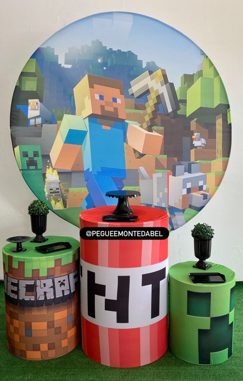 Tema Minecraft Kit 1 - PEGUEEMONTEDABEL
