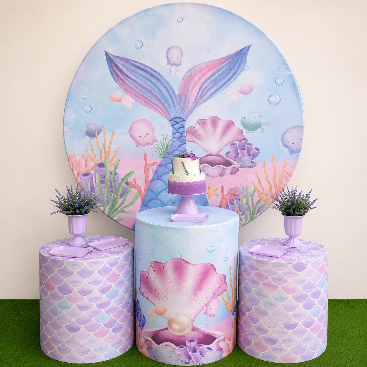 Tema Sereia Kit 2  - PEGUEEMONTEDABEL