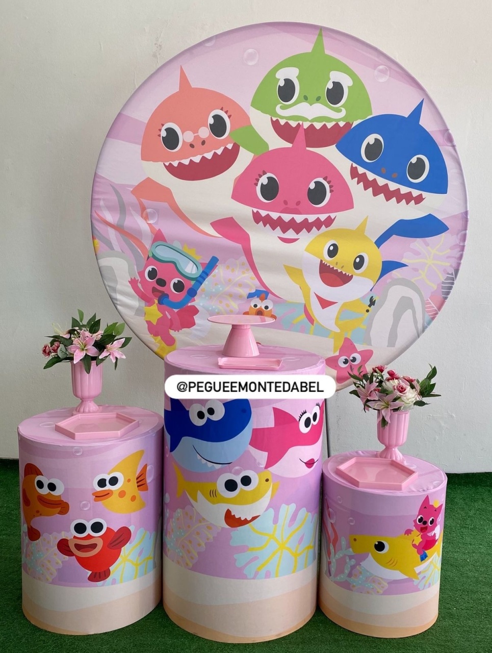 Tema Baby Shark Kit 1  - PEGUEEMONTEDABEL