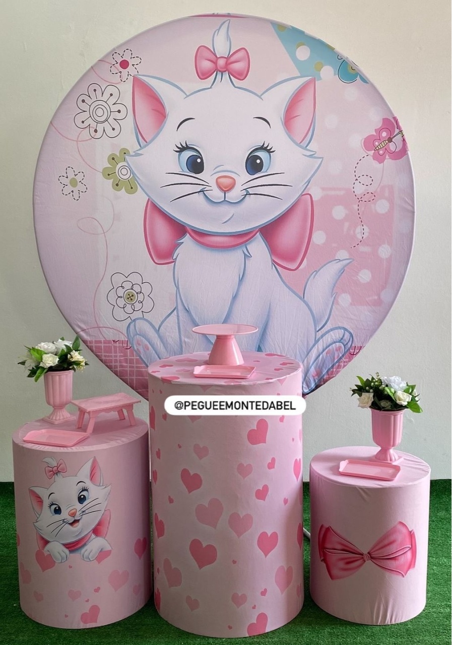 Tema Gatinha Marie Kit 1 - PEGUEEMONTEDABEL