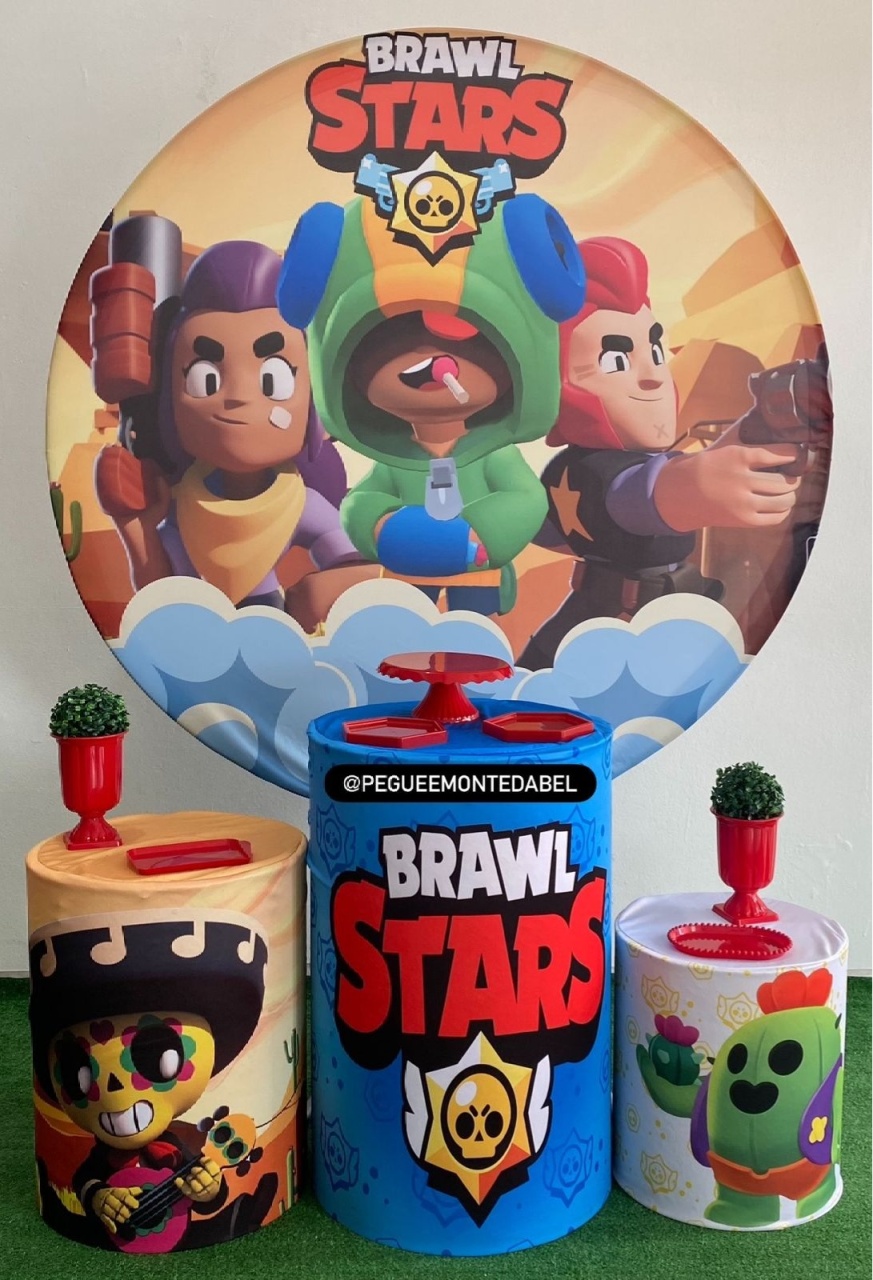 Tema Brawl Stars Kit 1  - PEGUEEMONTEDABEL