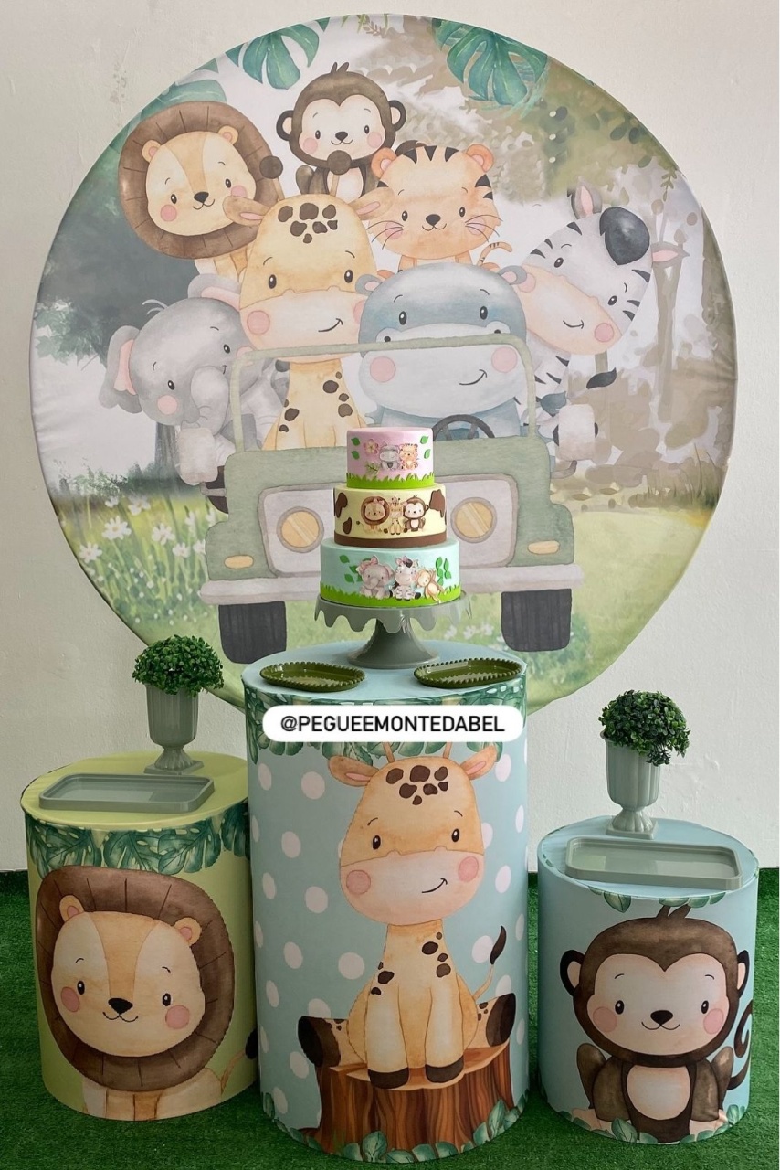 Tema Safari Kit 2  - PEGUEEMONTEDABEL