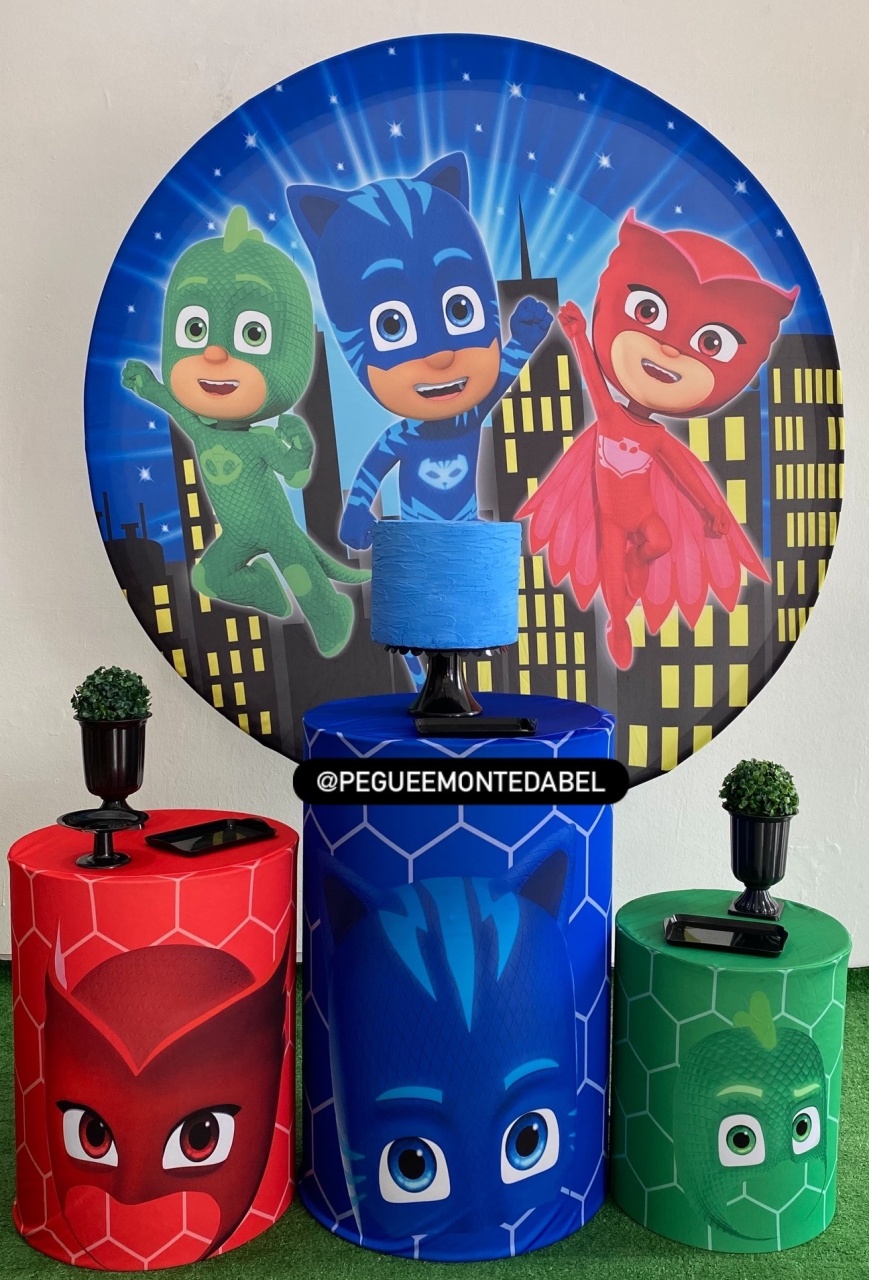 Tema Pjmasks  Kit 2 - PEGUEEMONTEDABEL