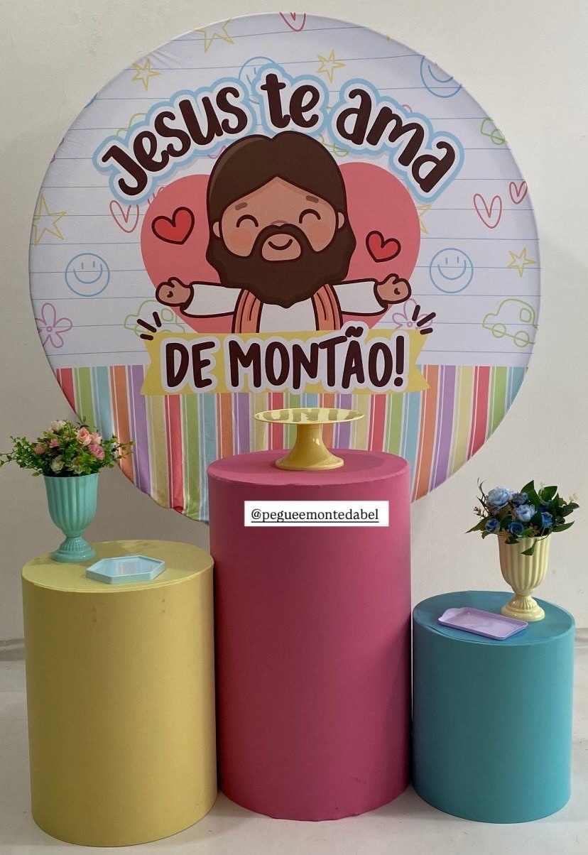 Tema Jesus Te Ama de Montão - PEGUEEMONTEDABEL