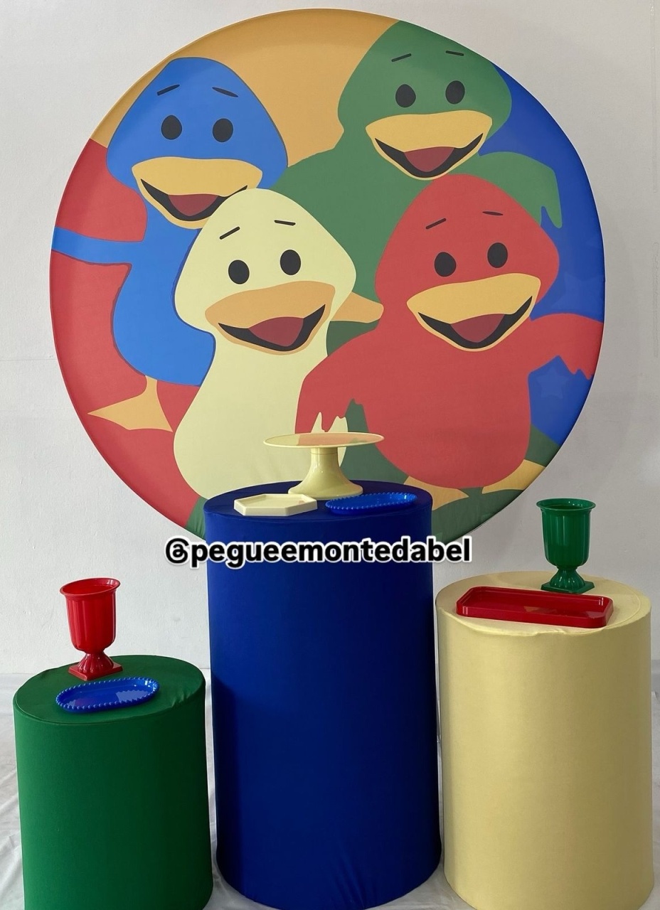 Tema Patinho Kit 1  - PEGUEEMONTEDABEL
