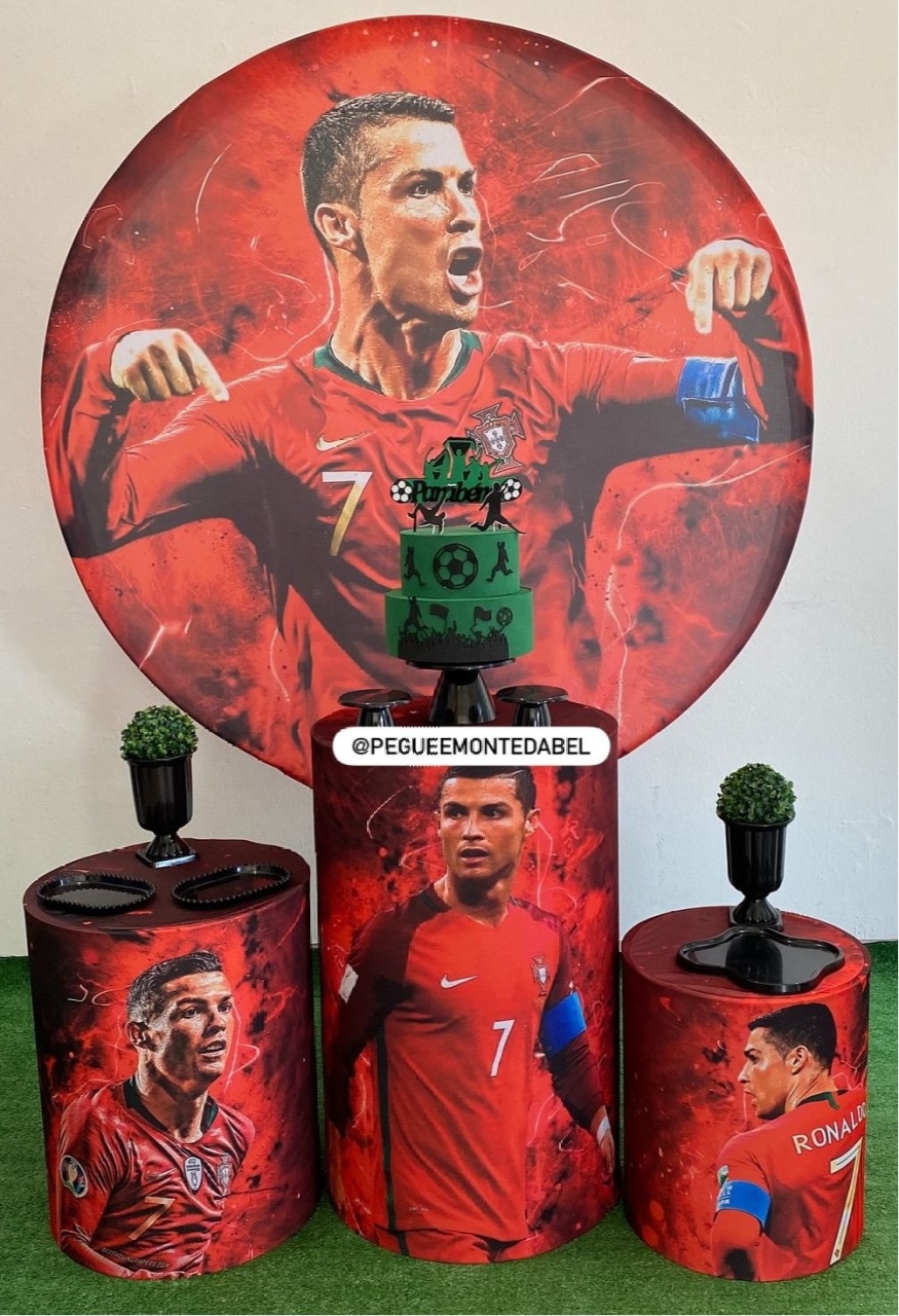 Tema Cristiano Ronaldo Kit  2 - PEGUEEMONTEDABEL