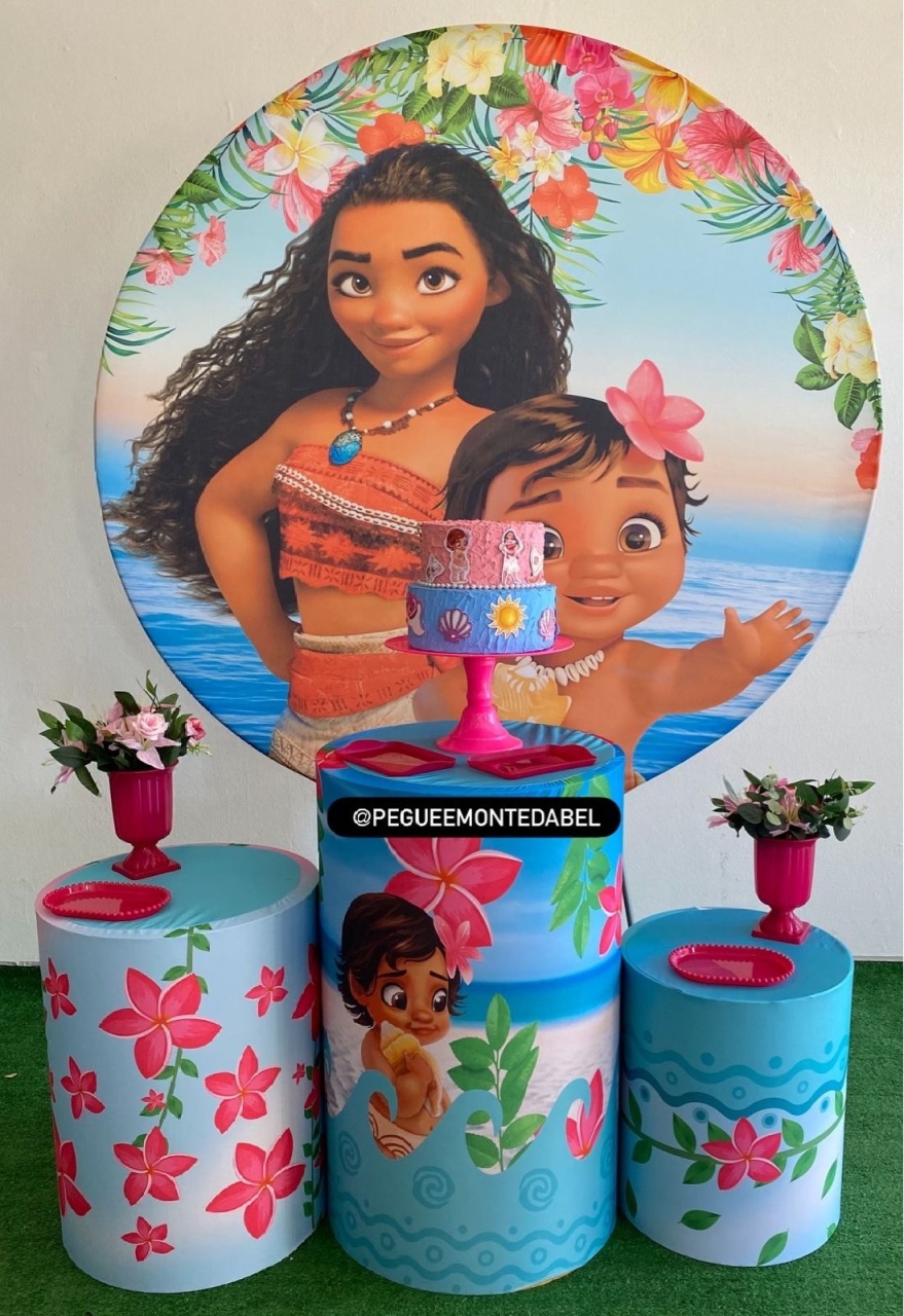 Tema Moana Baby Kit 2  - PEGUEEMONTEDABEL
