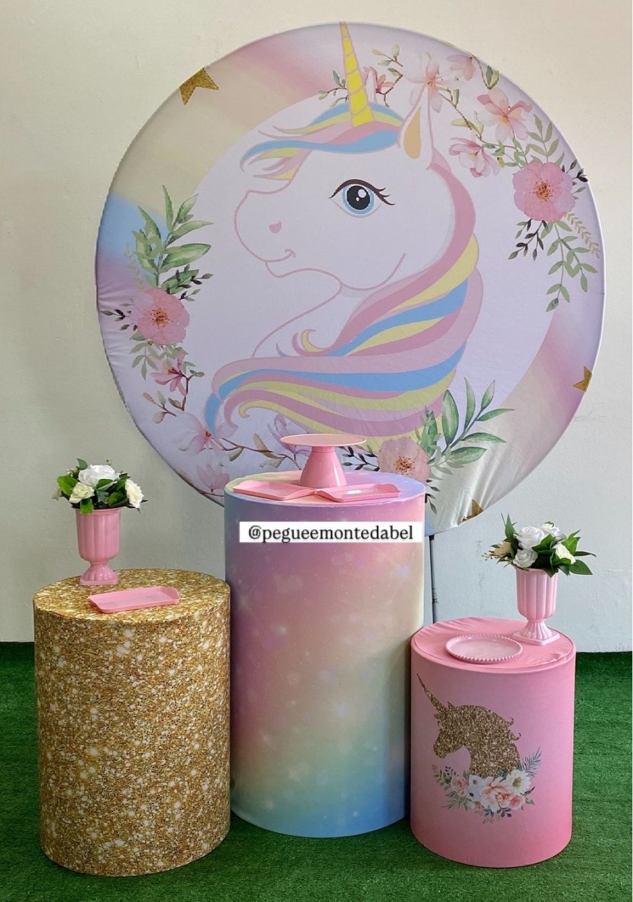 Tema Unicornio Kit 1  - PEGUEEMONTEDABEL