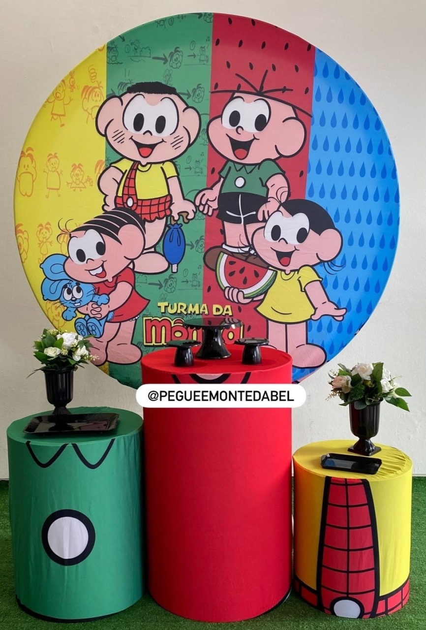 Tema Turma da Mônica Kit 1 - PEGUEEMONTEDABEL