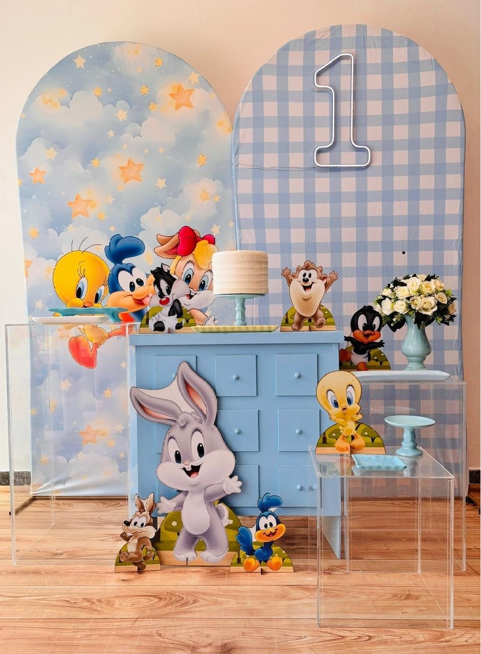 Kit Pegue E Monte Looney Tunes Luxo 3 - maya.locacoes