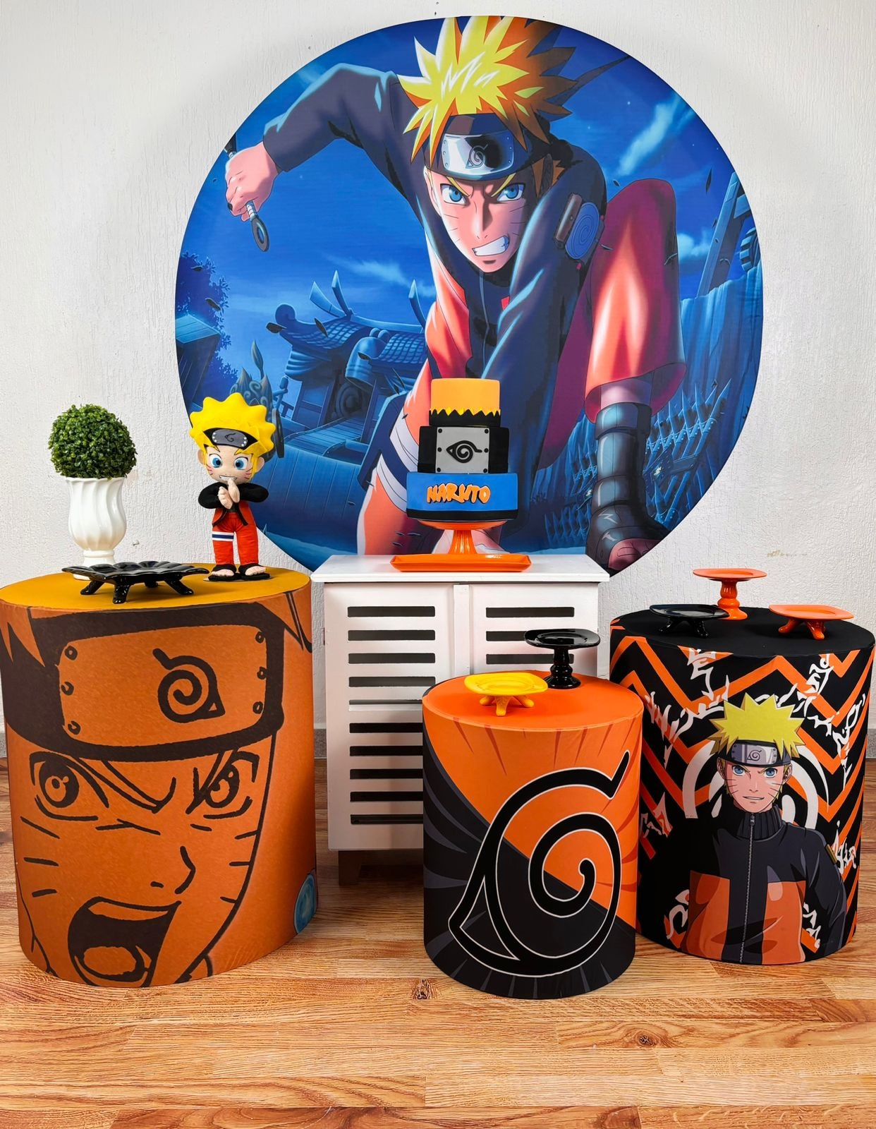 Kit Pegue E Monte Naruto (Ouro) - maya.locacoes